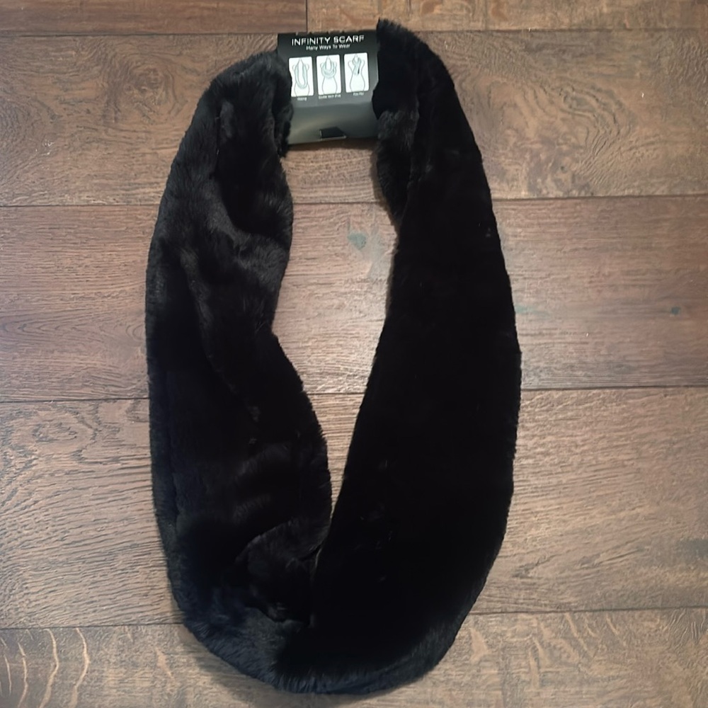 Faux Fur Infinity Scarf